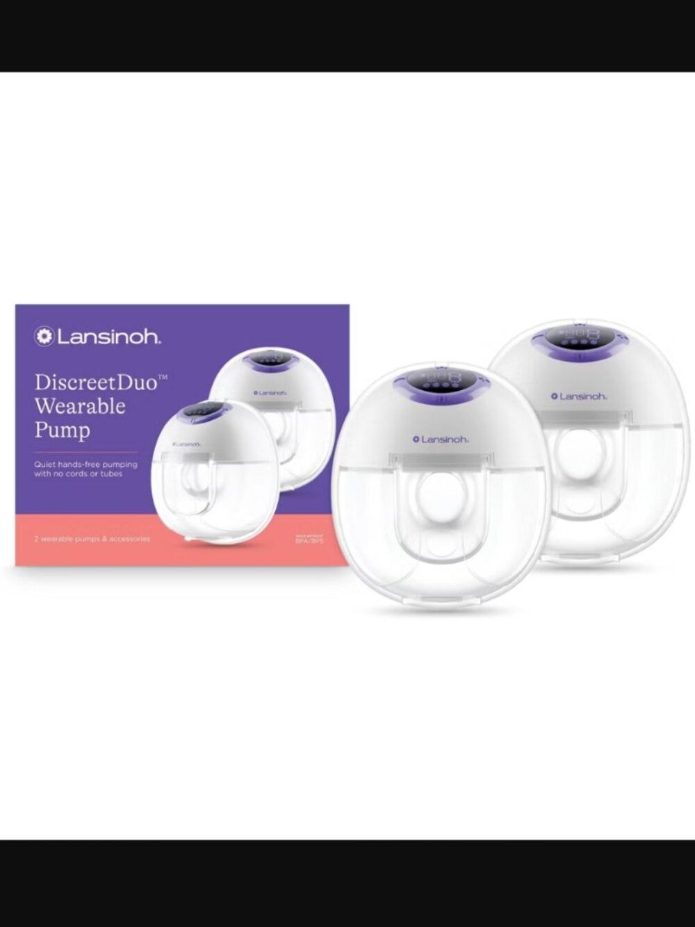 Lansinoh DiscreetDuo Wearable Pump🍼